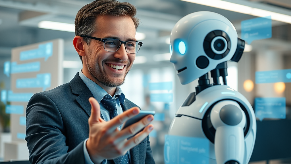 AI chatbot enhancing customer interaction for ai-driven marketing campaigns