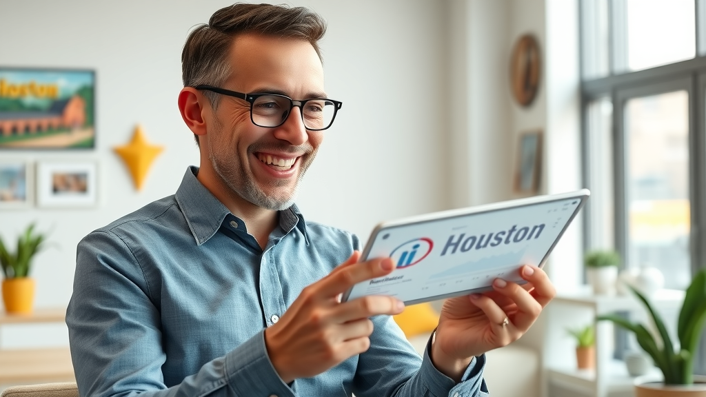 Houston business owner digital reputation improvement happy testimonial AI reputation management