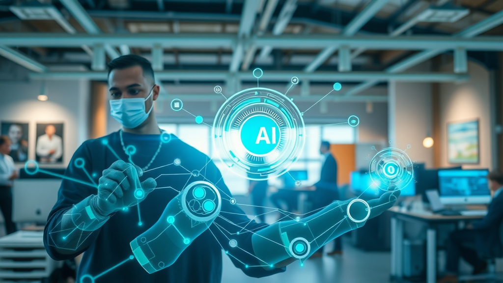 Evolving AI technology transforming traditional marketing to digital AI-driven workflow