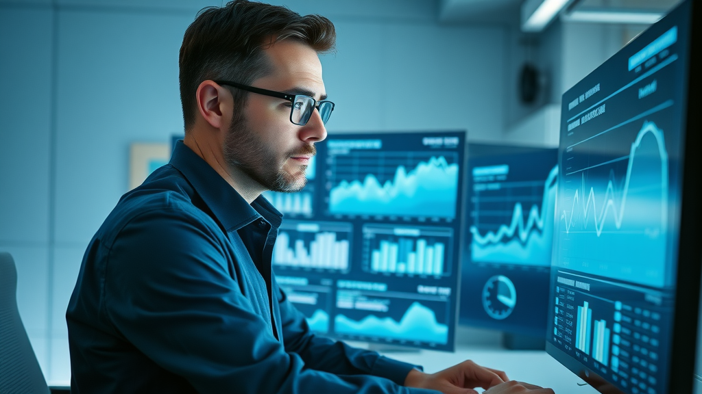 SEO expert tracking blog post performance and page SEO metrics for blogging for SEO optimization