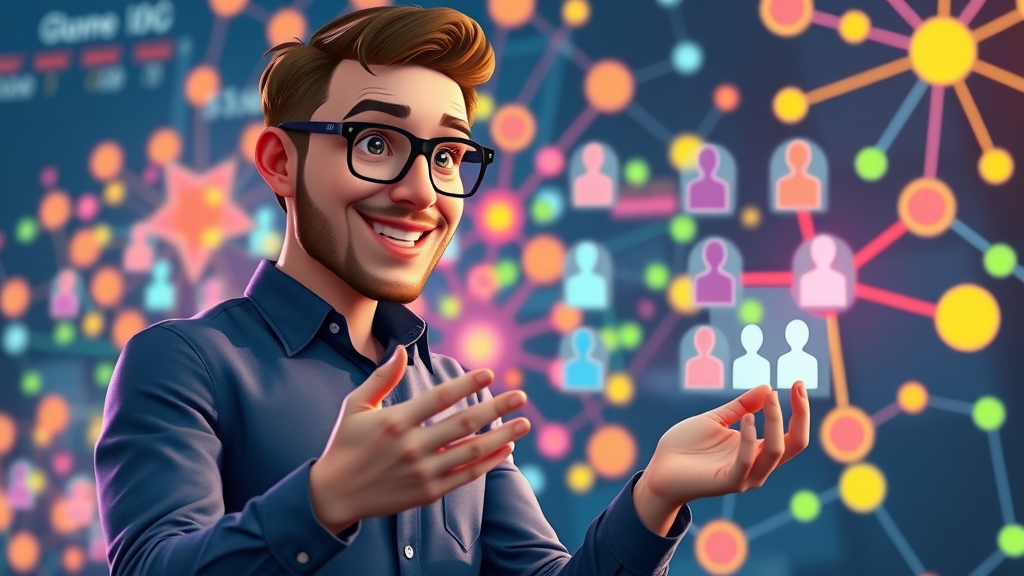 Marketer using machine learning for customer segmentation, personalized digital profiles and targeted marketing offers