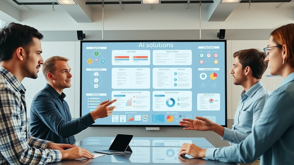 strategic marketing team integrating AI solutions, content marketing strategies, content creation, digital marketing collaboration