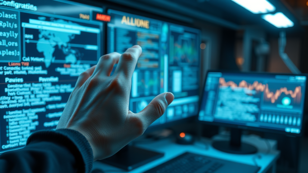 Modern digital toolkit displaying NLP software and interactive tools for efficient content creation and analysis