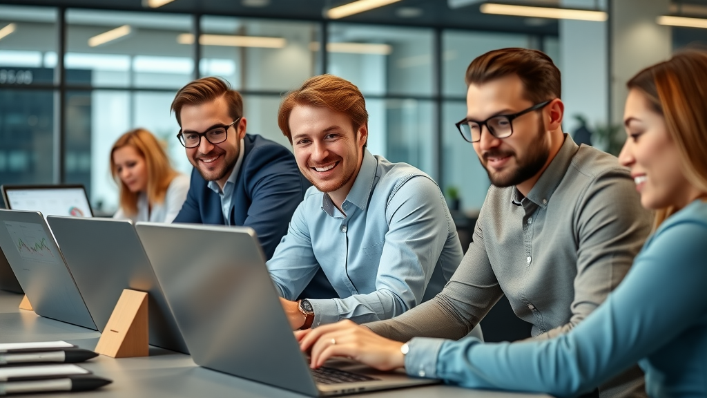 digital marketers using automated authority building tools and dashboards for content marketing success