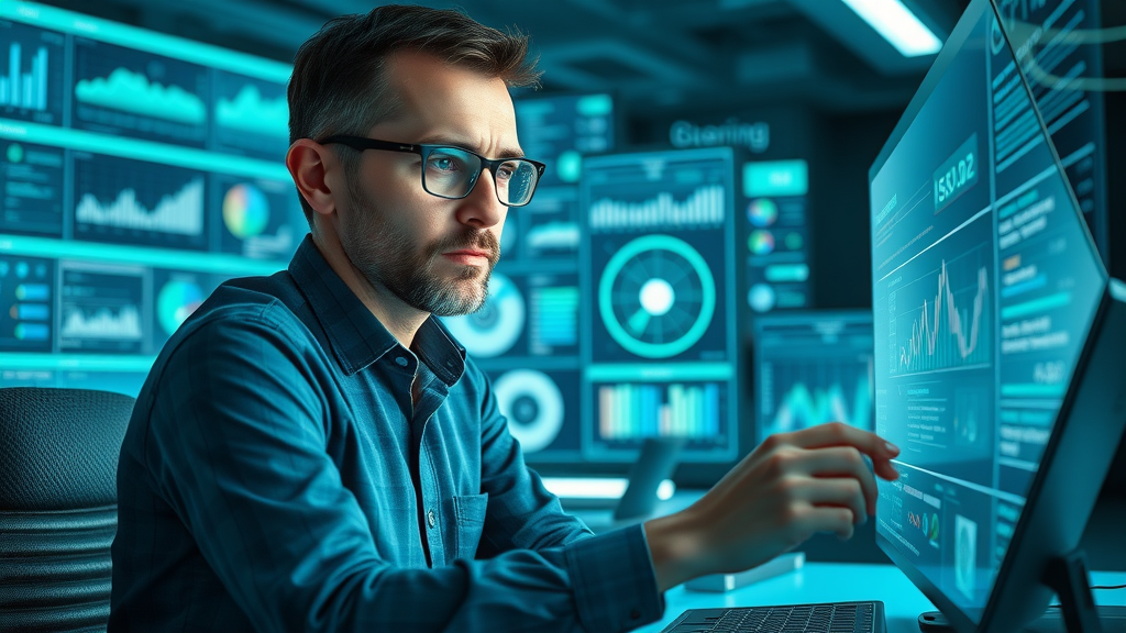 predictive model driven audience segmentation for marketing campaigns, marketer reviewing data analytics insights