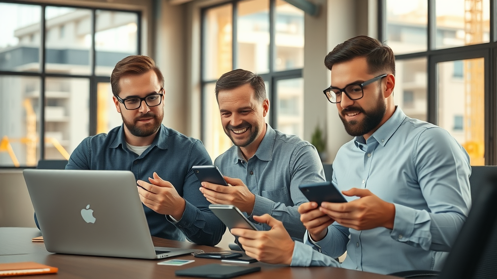 Efficient contractor team using marketing automation for better lead flow and customer service