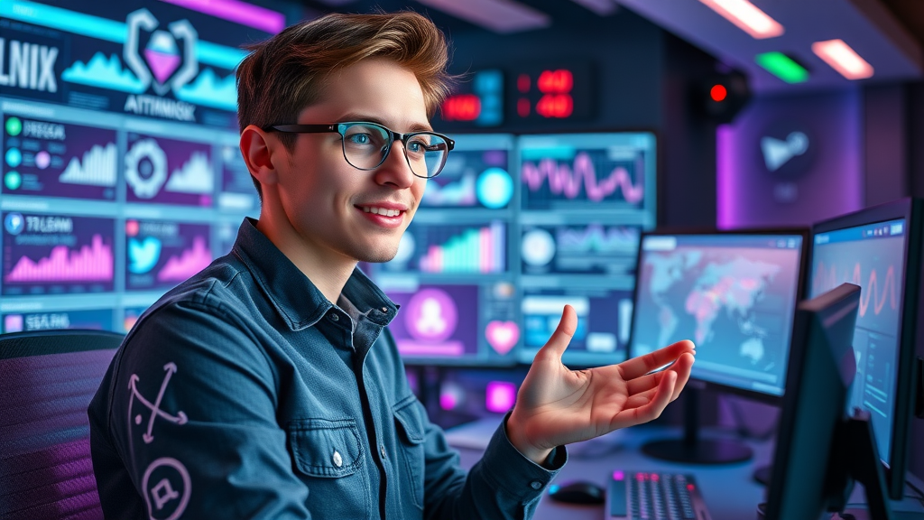 machine learning content customization social media manager analyzing AI-driven social feeds