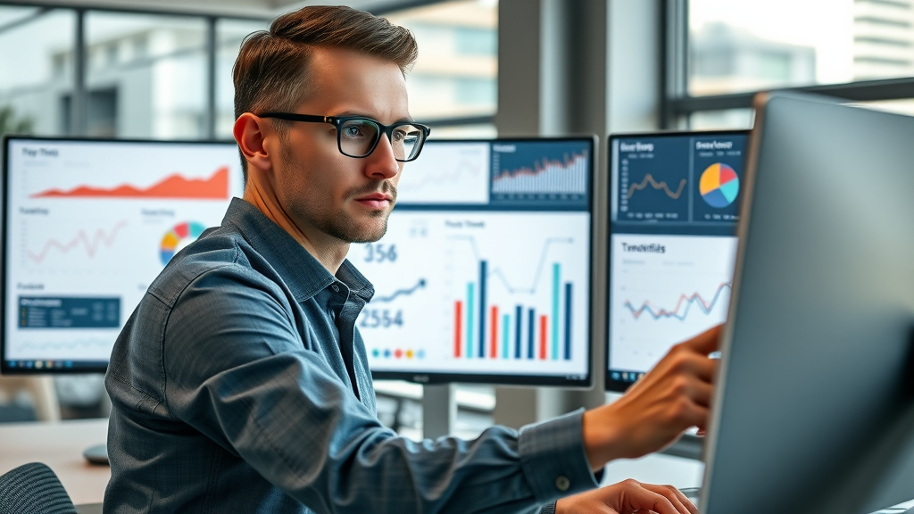 dynamic SEO dashboard interface with keyword research for blogs