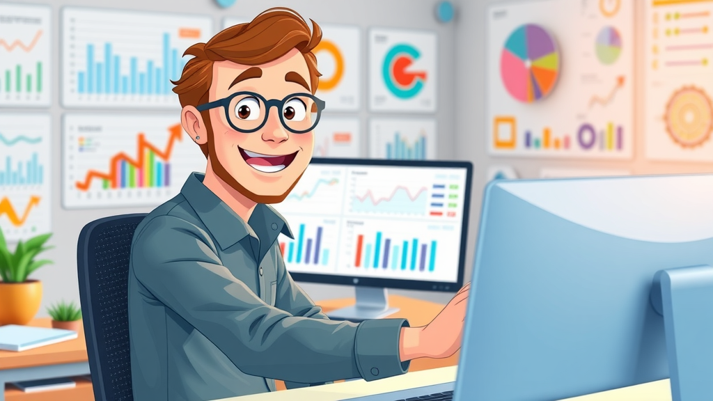 strategist refining website content based on user behavior analysis using AI dashboards