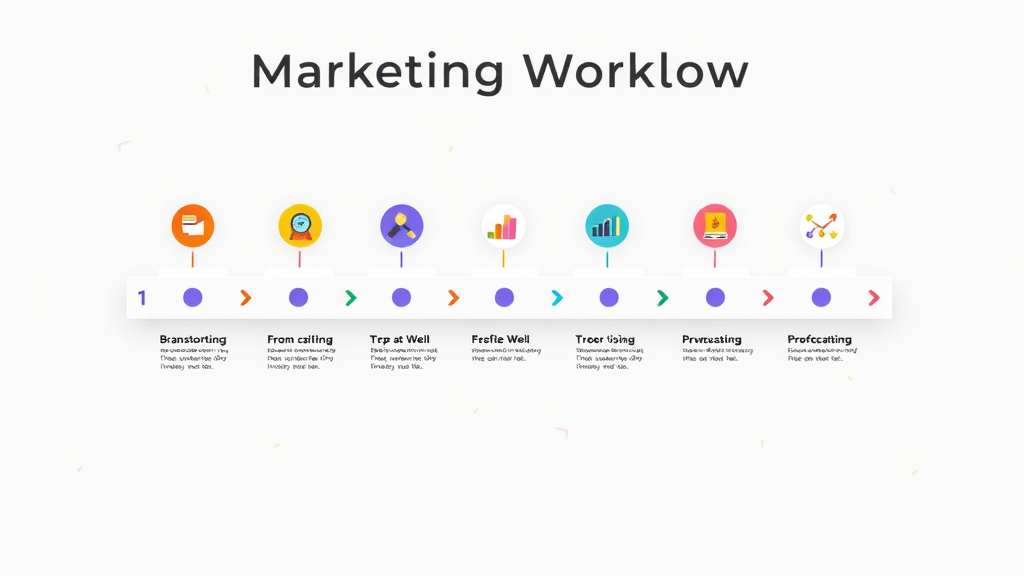 step-by-step marketing workflow roadmap for marketing content workflow