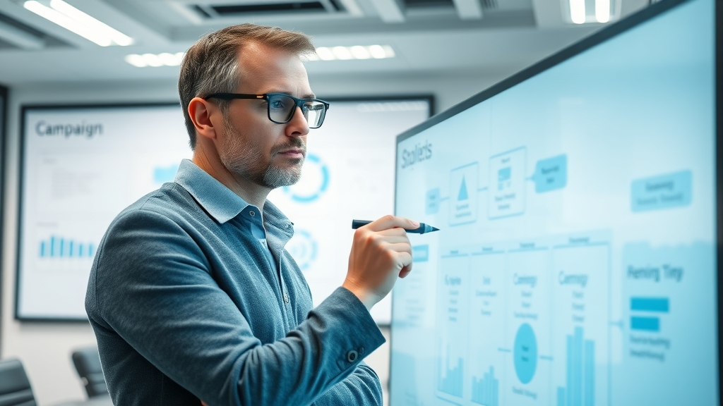 marketing leader implementing machine learning for marketing strategies