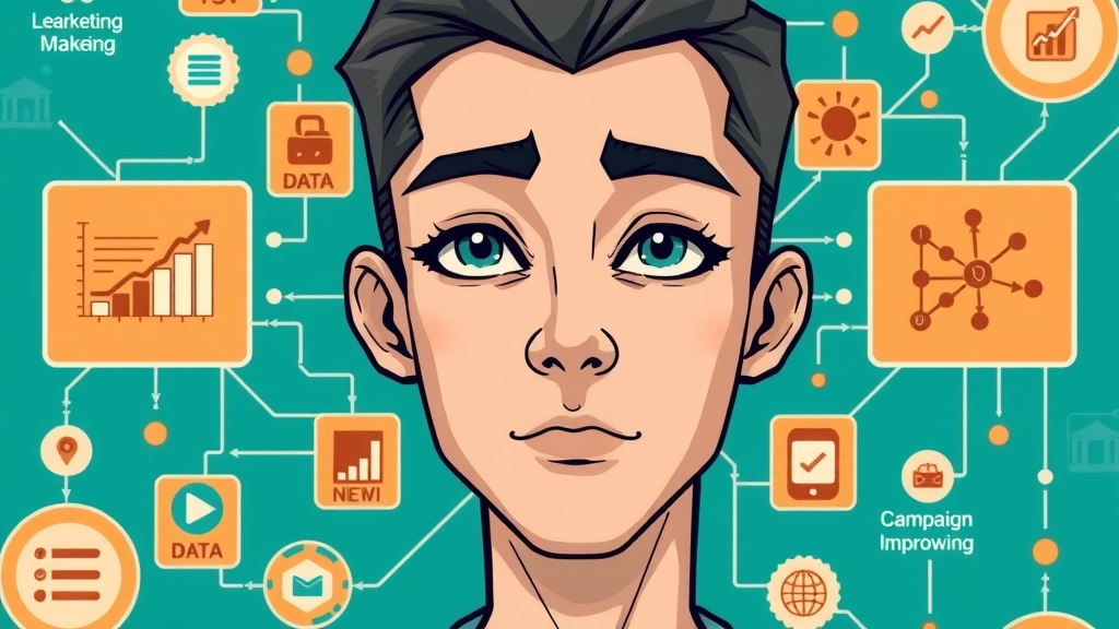 infographic visualizing uses of machine learning for marketing