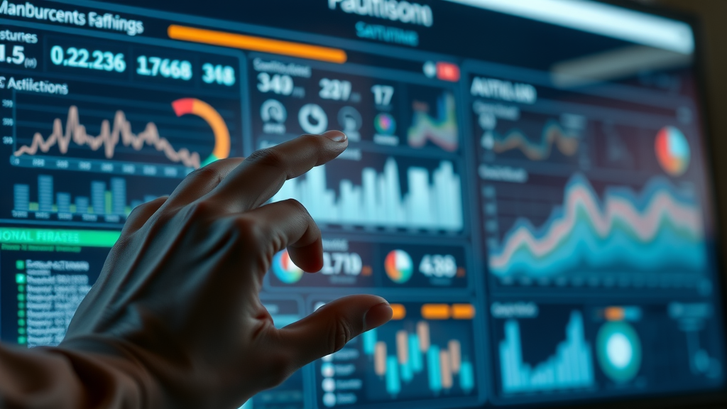 dashboard view of top ai marketing tools for content creation and campaign optimization