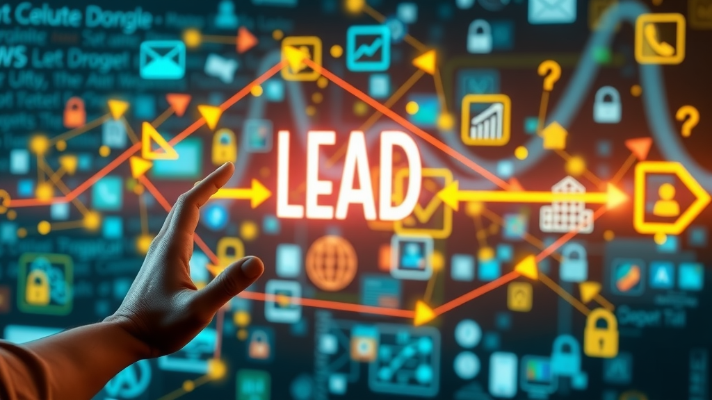 digital visualization showing online clicks converting to contractor leads and booked projects