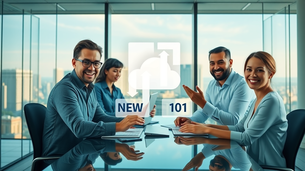 team migrating marketing data between automation tools in modern boardroom