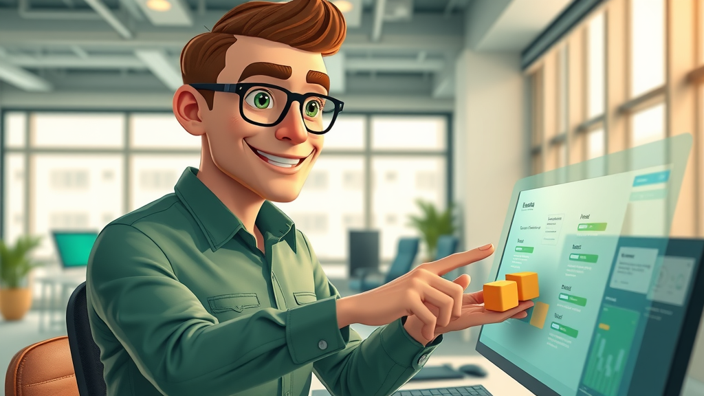 automation tool marketer automating marketing tasks on digital dashboard