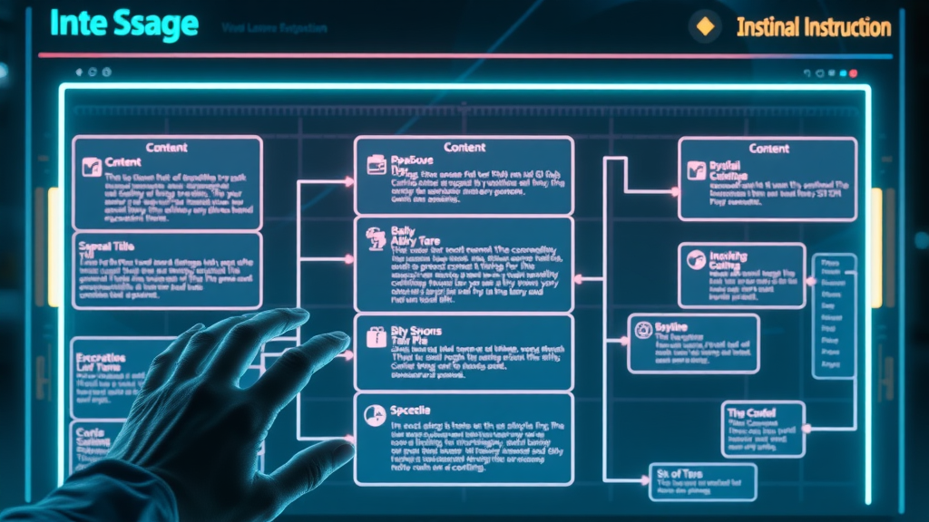 user-friendly website showing internal linking for SEO content hierarchy