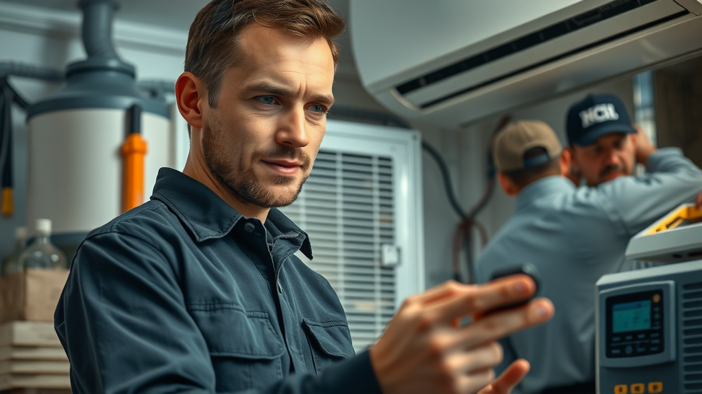 AC Service Houston expert completing maintenance to prevent costly repairs