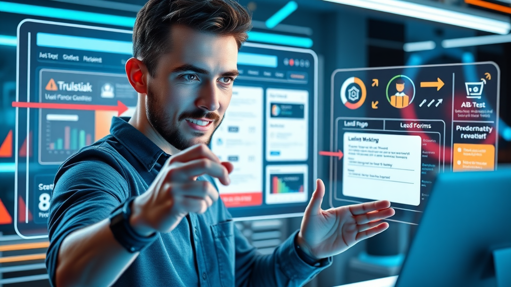 Houston-based marketer building high-converting landing pages with automated drag-and-drop tools and A/B testing.