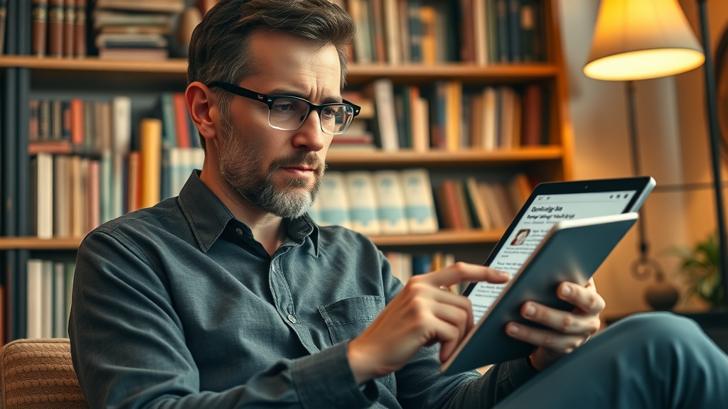 blogger updating old blog posts for improved seo strategies