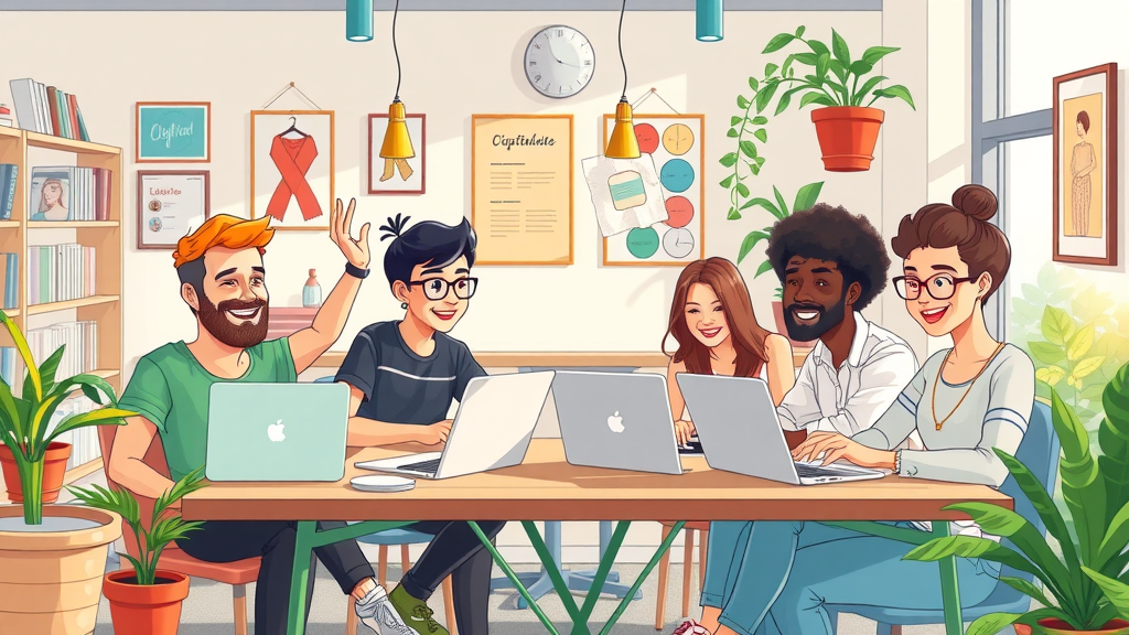 bloggers collaborating and sharing content for blog-based link building